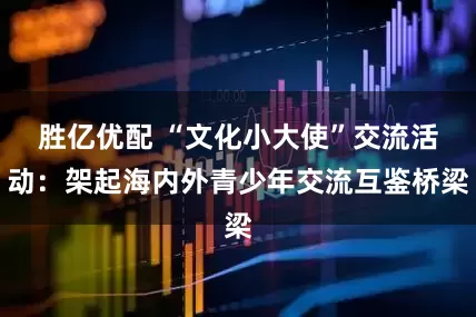 胜亿优配 “文化小大使”交流活动：架起海内外青少年交流互鉴桥梁