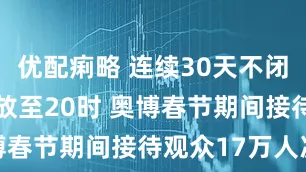 优配痢略 连续30天不闭馆 每天开放至20时 奥博春节期间接待观众17万人次